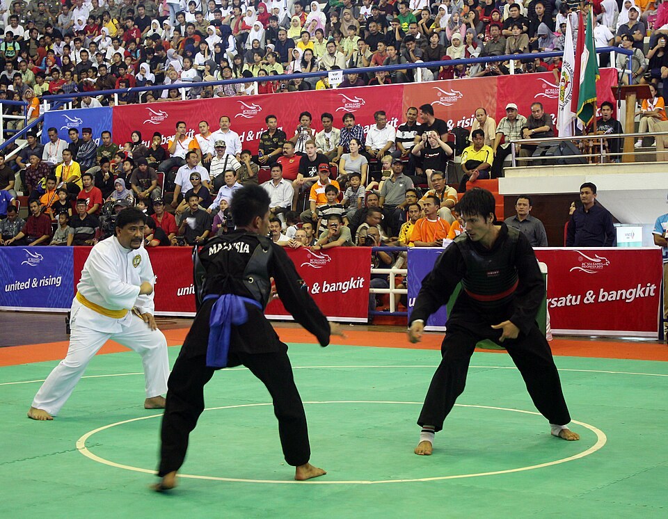 Pencak silat match