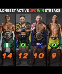 Longest UFC Win Streak: Top 5 All-Time Champs Of The Octagon